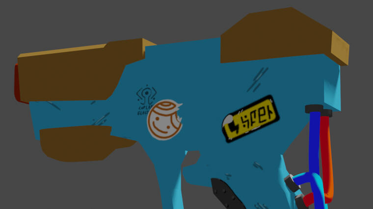 Shock Pistol (Backside)